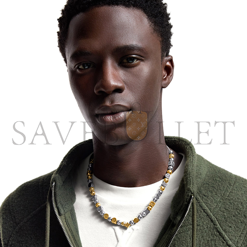 LOUIS VUITTON DAMIER PARTY NECKLACE M02234 LOUIS VUITTON DAMIER PARTY NECKLACE M02234